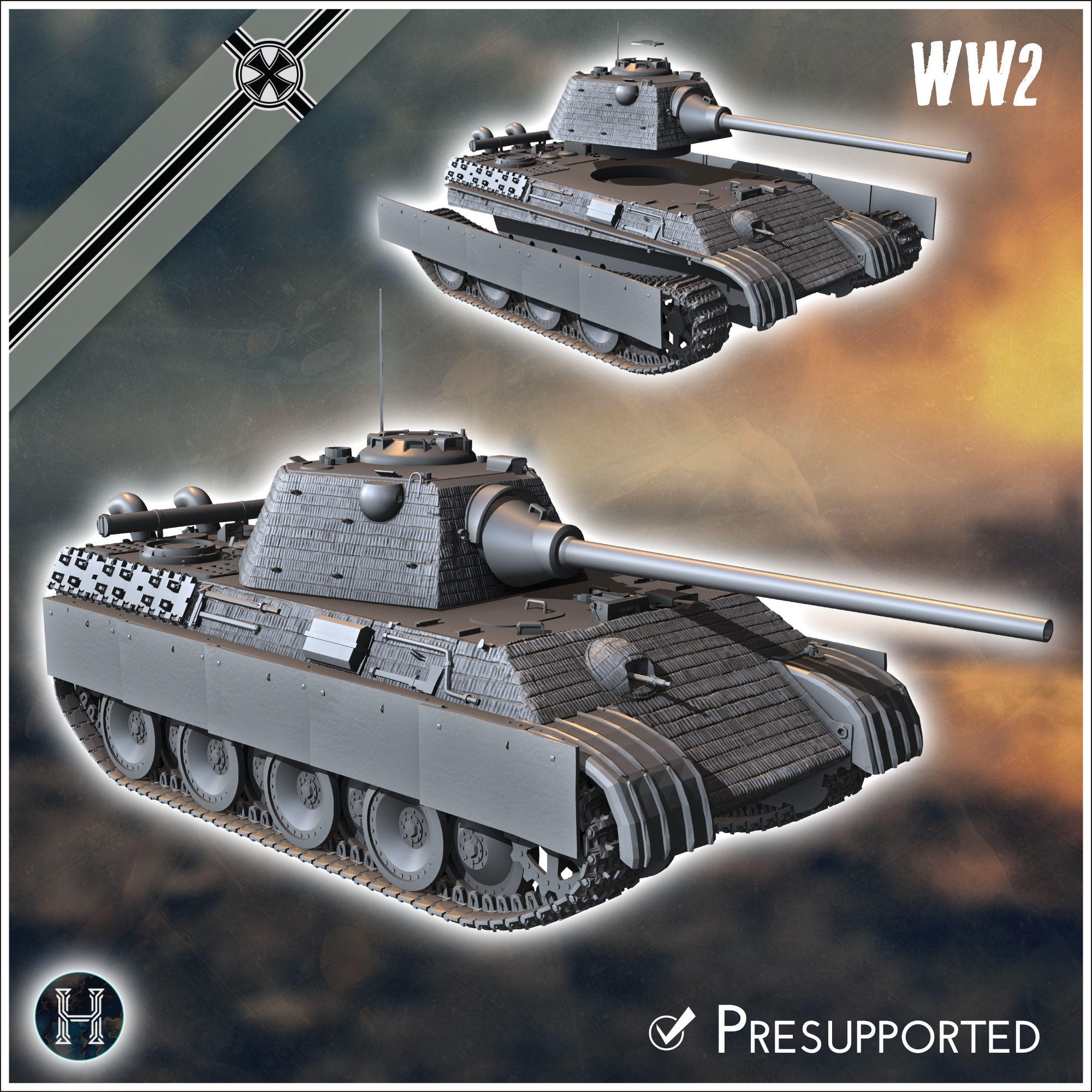 Panzer V Panther Ausf. F - Germany Eastern Western Front Normandy Italy Berlin Bulge WWII